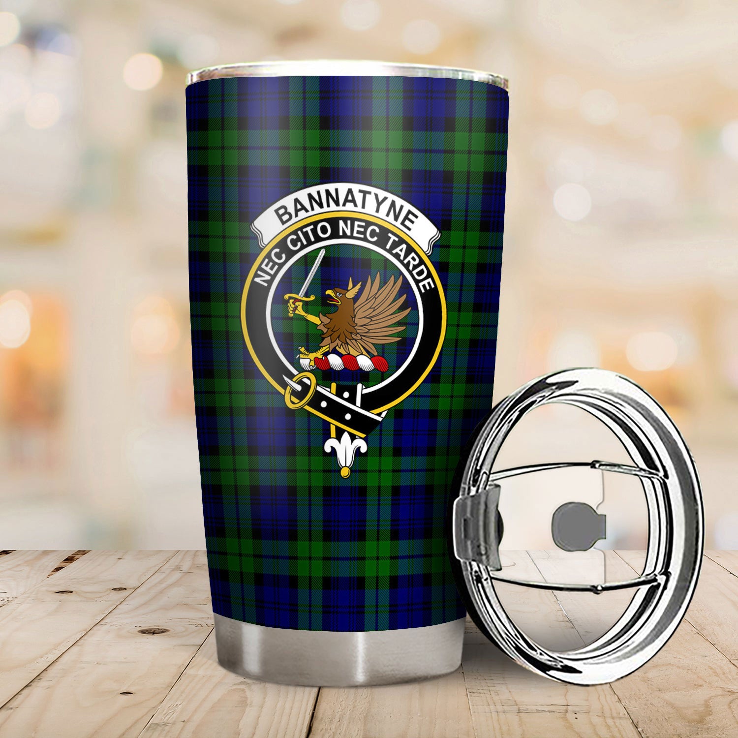 Bannatyne Tartan Crest Tumbler