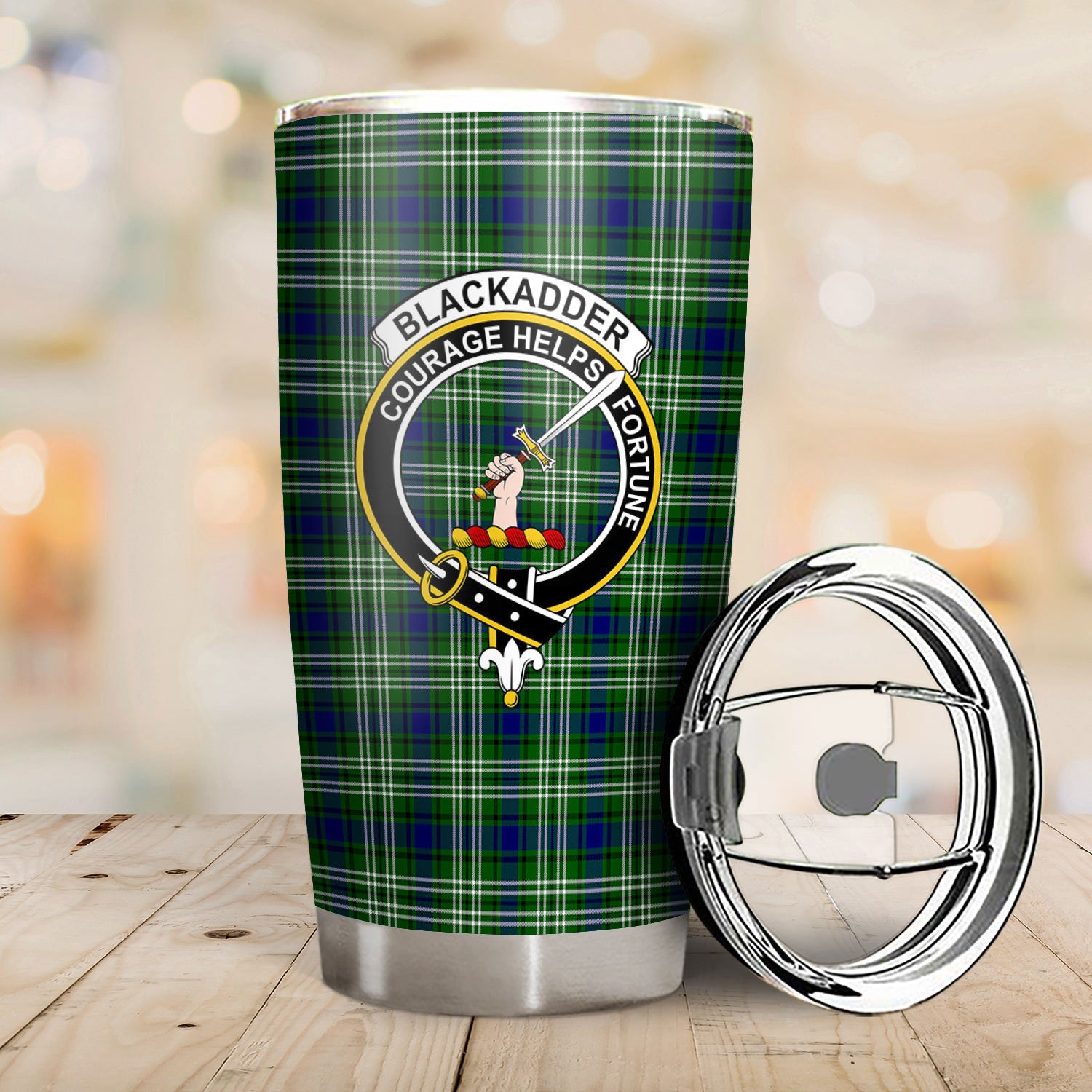 Blackadder Tartan Crest Tumbler