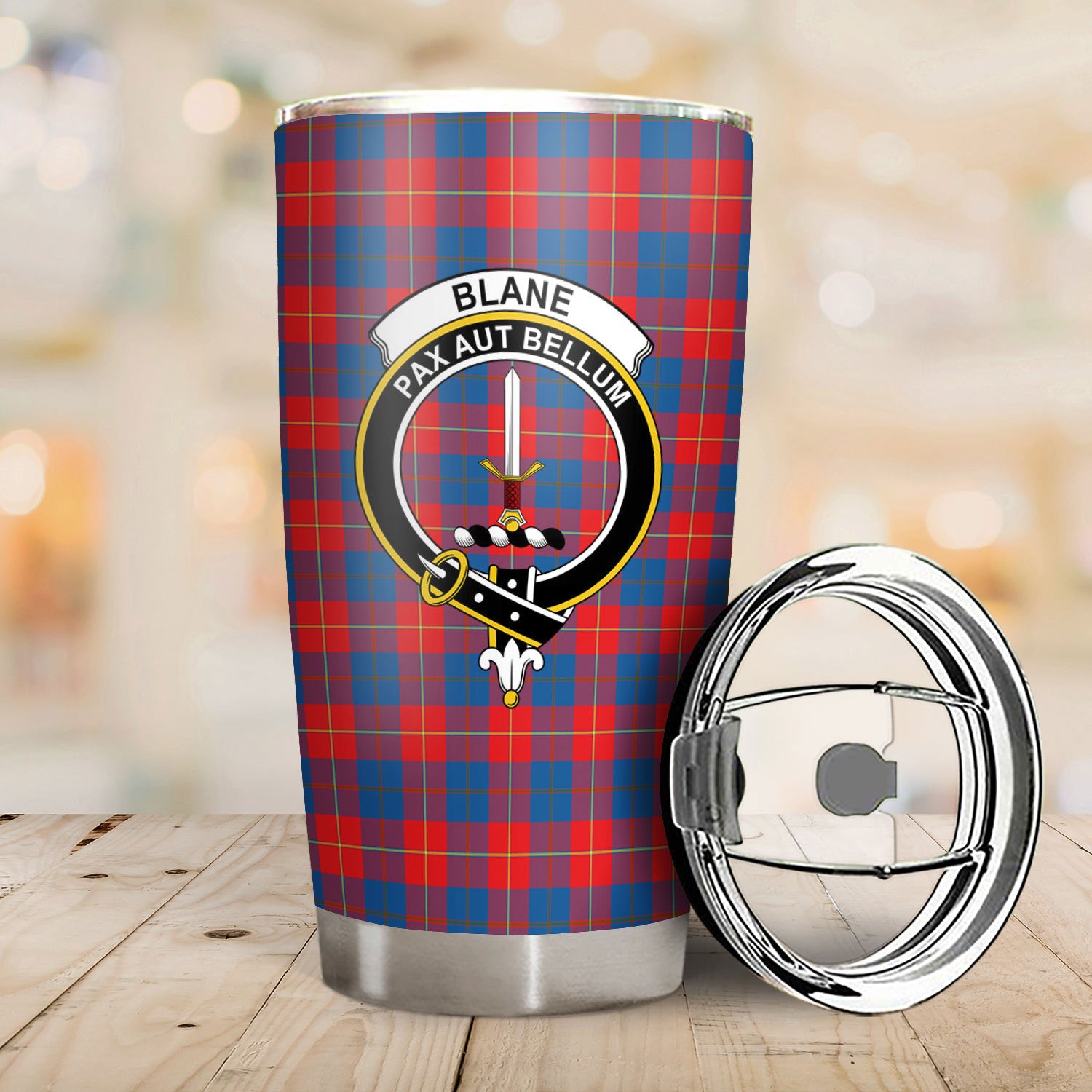 Blane Tartan Crest Tumbler