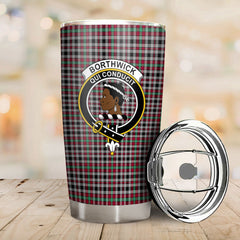 Borthwick Ancient Tartan Crest Tumbler