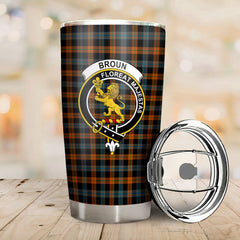 Broun Ancient Tartan Crest Tumbler