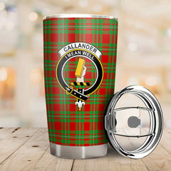 Callander Tartan Crest Tumbler