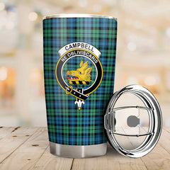 Campbell Ancient 01 Tartan Crest Tumbler