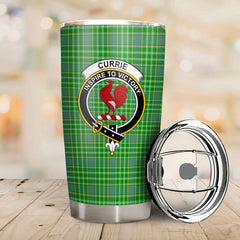 Currie Tartan Crest Tumbler