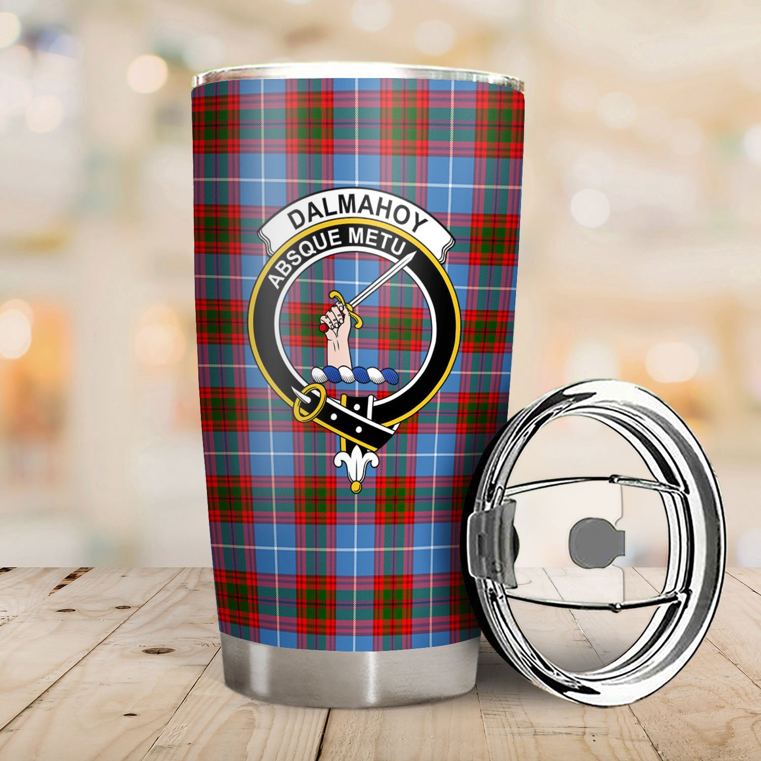 Dalmahoy Tartan Crest Tumbler