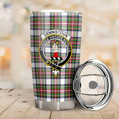 Dennistoun Tartan Crest Tumbler