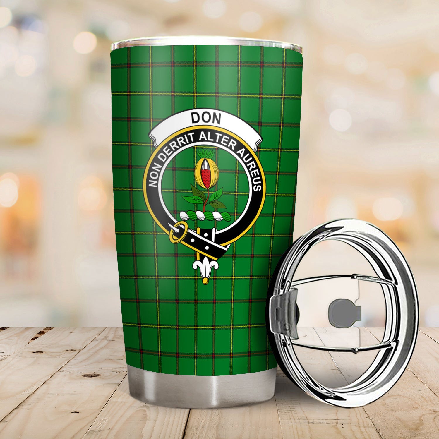 Don Tartan Crest Tumbler