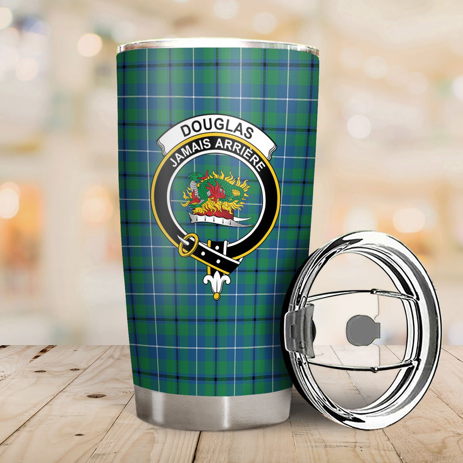 Douglas Ancient Tartan Crest Tumbler