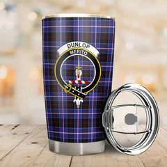 Dunlop Modern Tartan Crest Tumbler