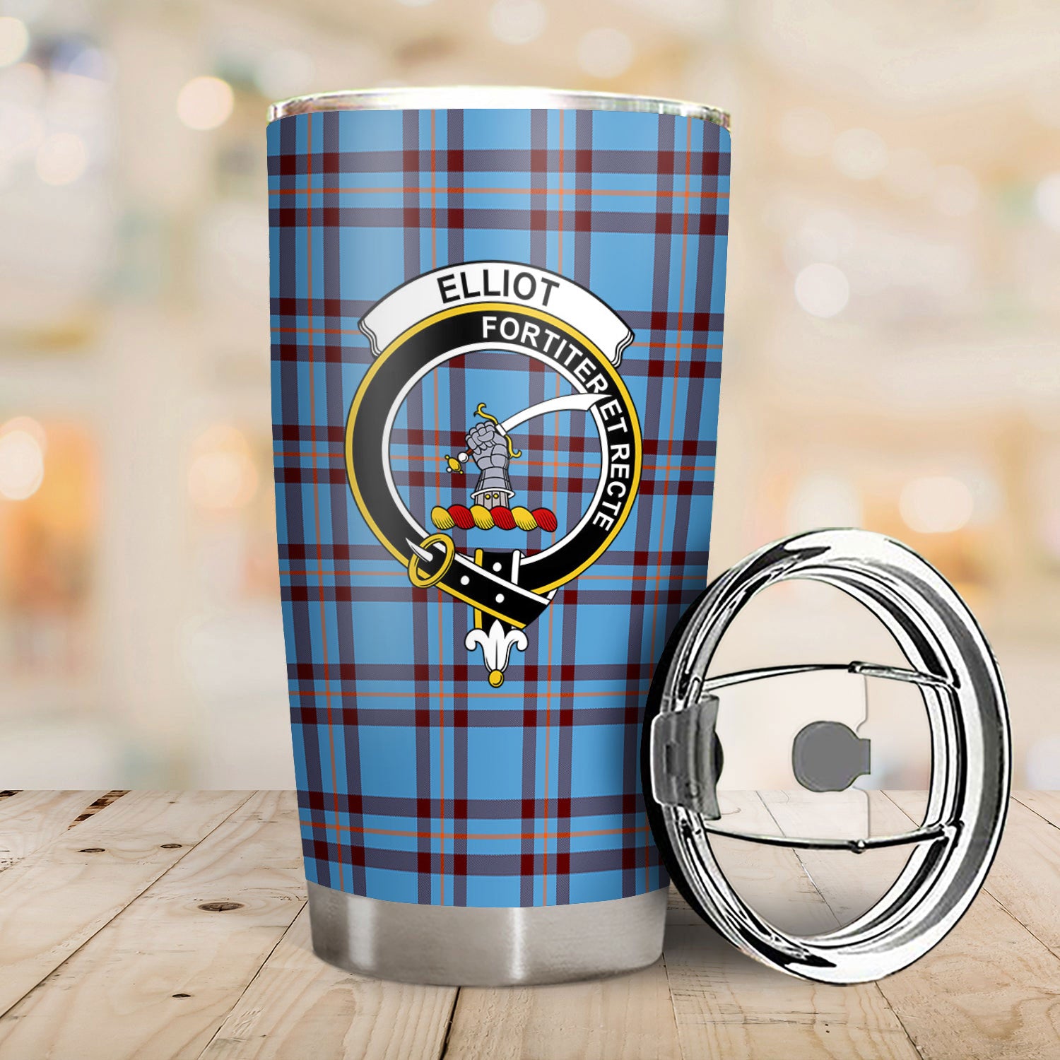 Elliot Ancient Tartan Crest Tumbler