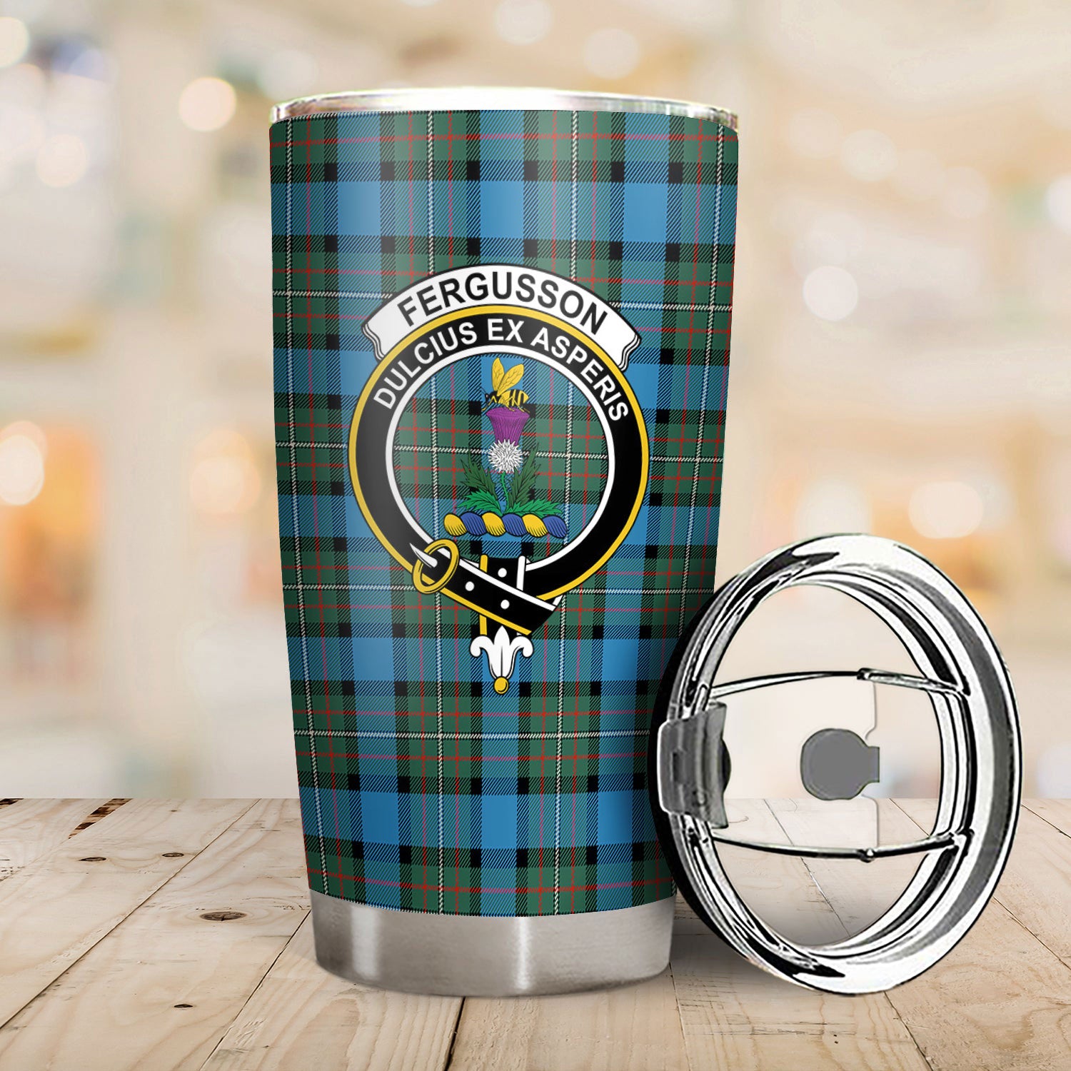 Fergusson Ancient Tartan Crest Tumbler