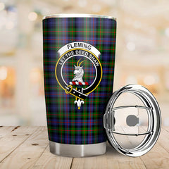 Fleming Tartan Crest Tumbler