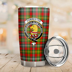 Forrester Tartan Crest Tumbler