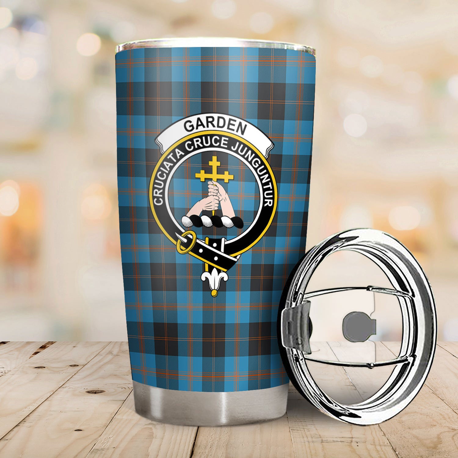 Garden Tartan Crest Tumbler