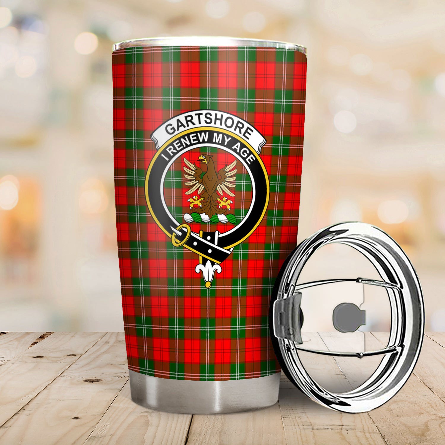 Gartshore Tartan Crest Tumbler