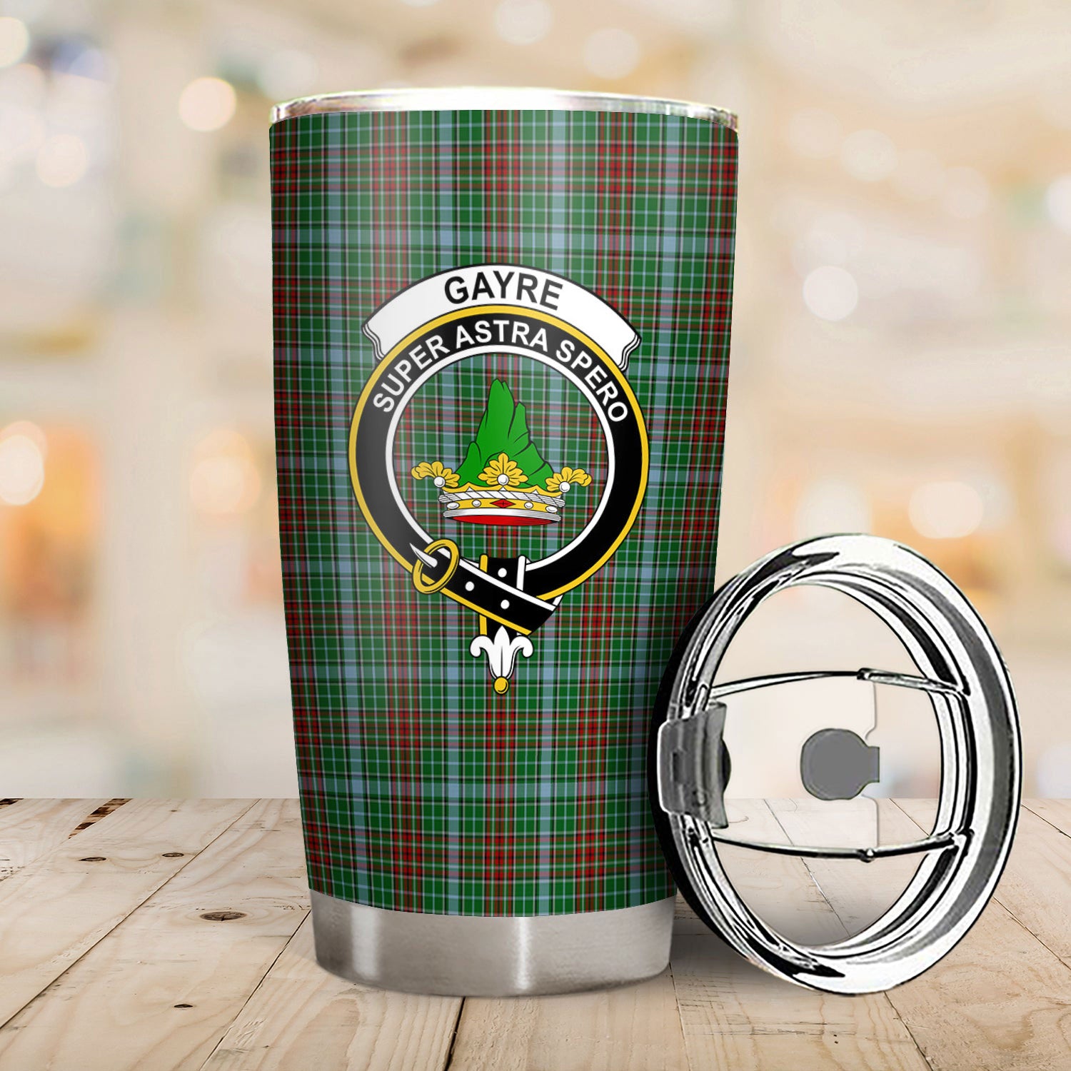 Gayre Tartan Crest Tumbler