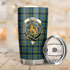 Gillies Ancient Tartan Crest Tumbler