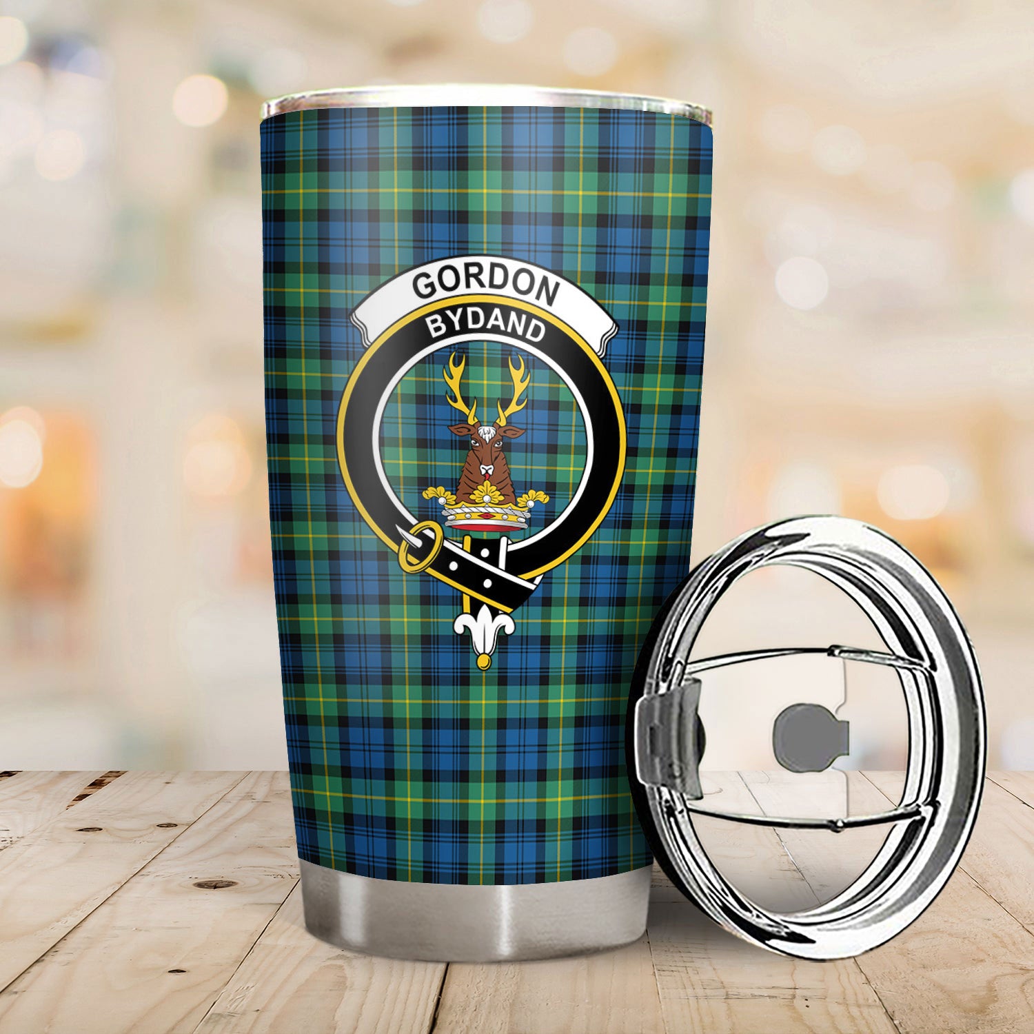 Gordon Ancient Tartan Crest Tumbler