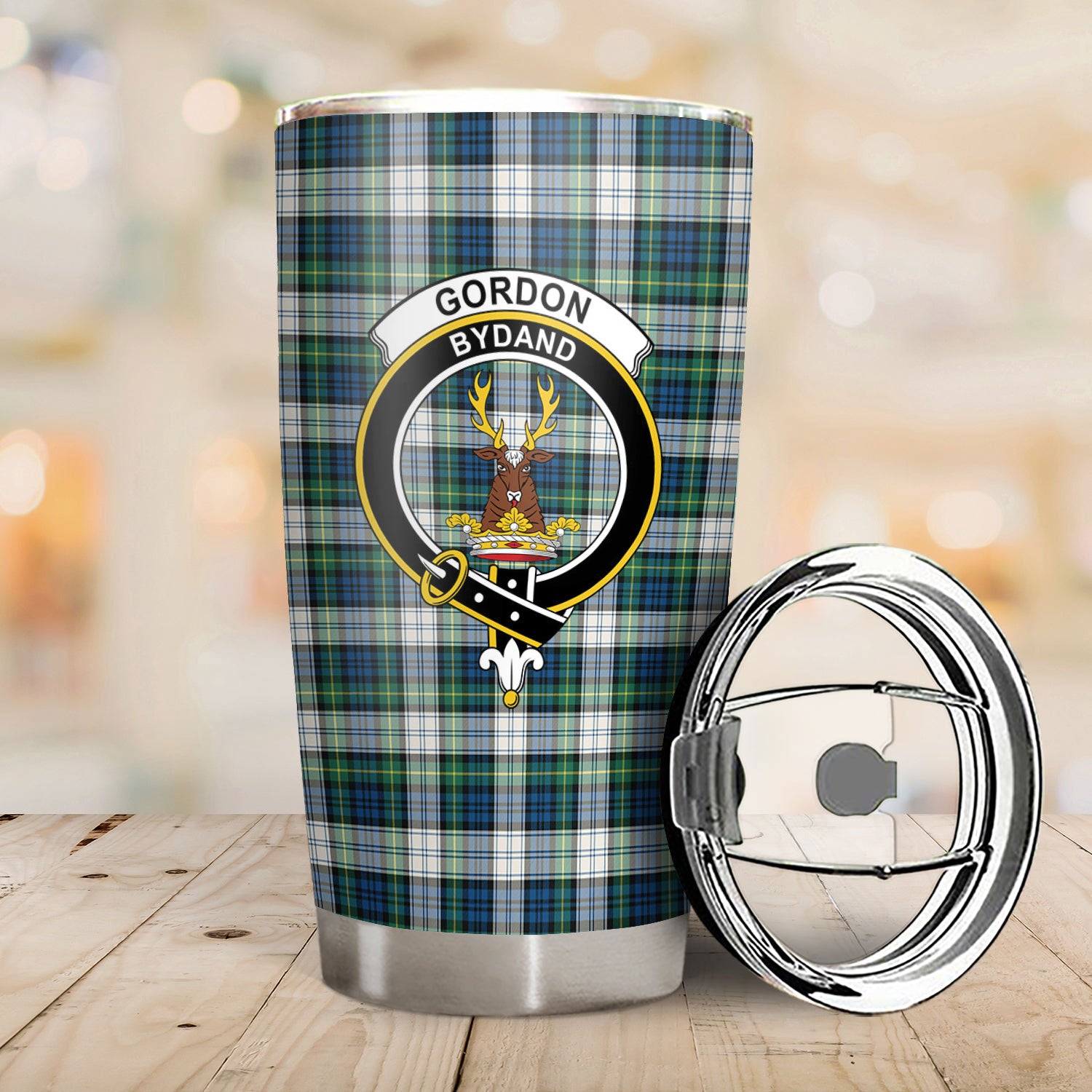 Gordon Dress Ancient Tartan Crest Tumbler