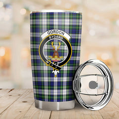 Gordon Dress Modern Tartan Crest Tumbler