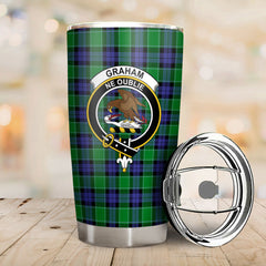 Graham of Menteith Modern Tartan Crest Tumbler