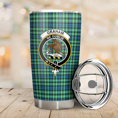 Graham of Montrose Ancient Tartan Crest Tumbler