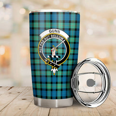 Gunn Ancient Tartan Crest Tumbler