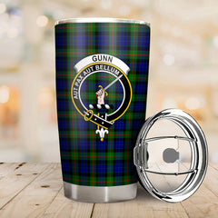 Gunn Modern Tartan Crest Tumbler