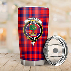 Hamilton Modern Tartan Crest Tumbler