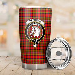 Hepburn Tartan Crest Tumbler