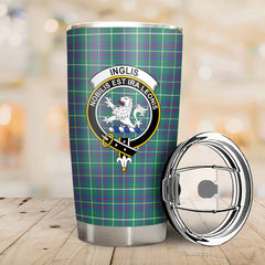 Inglis Ancient Tartan Crest Tumbler