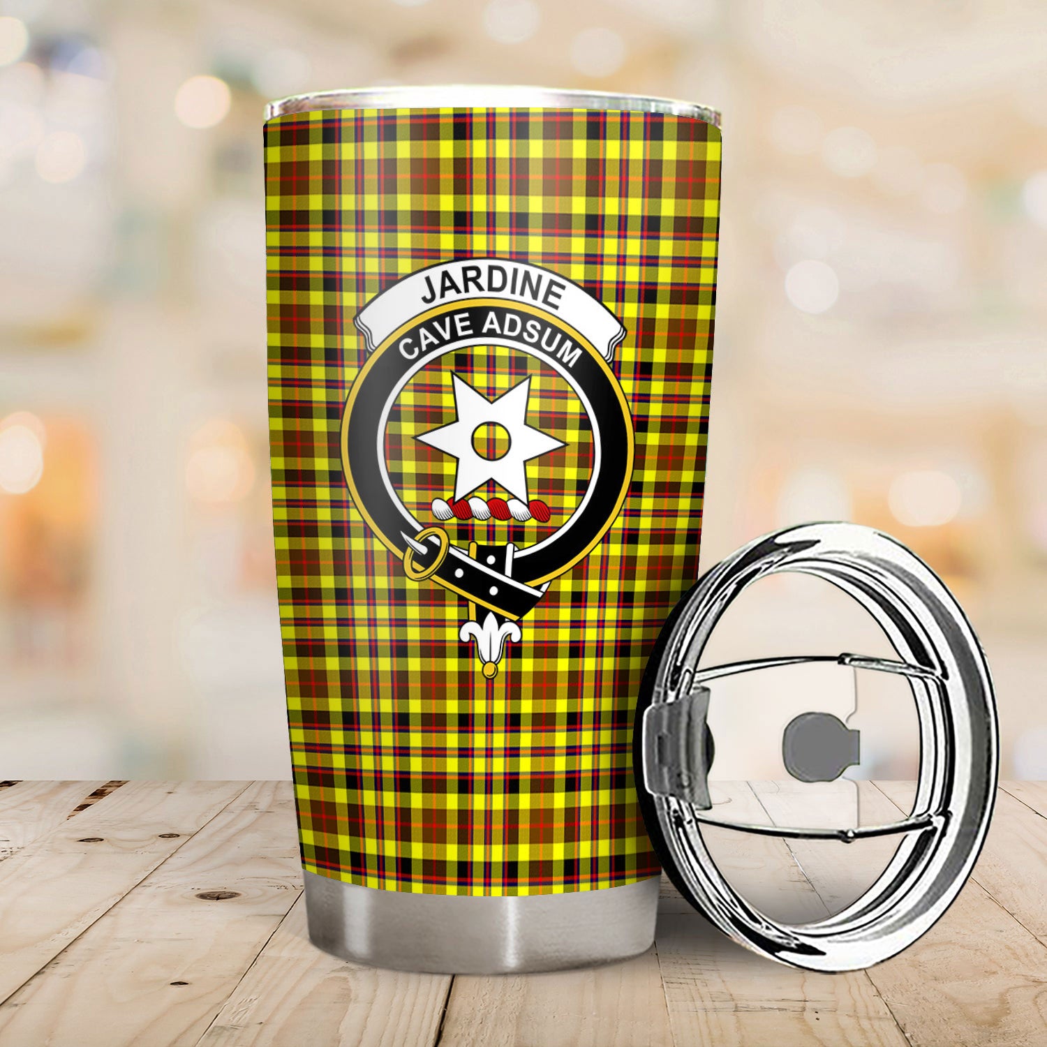 Jardine Tartan Crest Tumbler