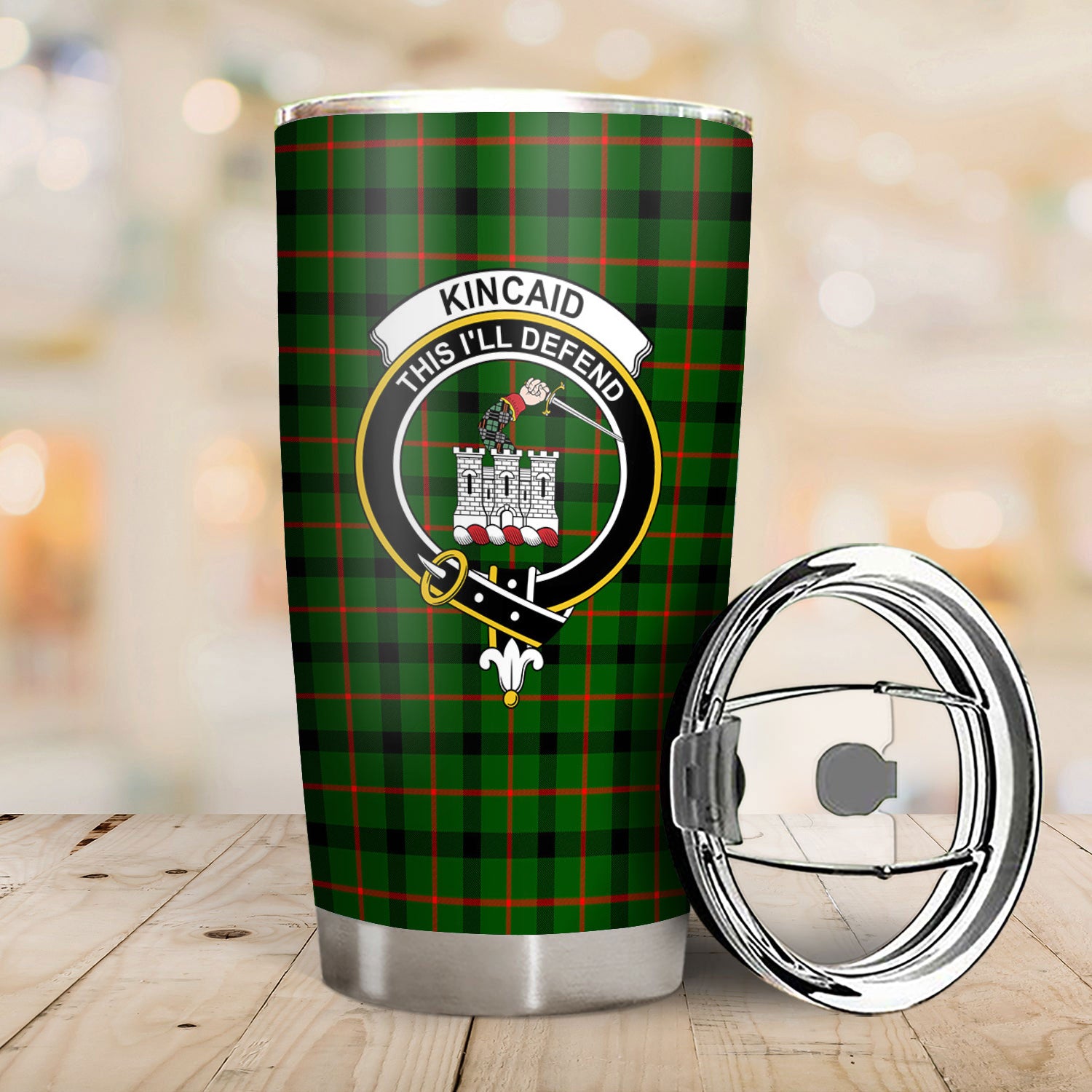 Kincaid Tartan Crest Tumbler