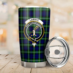 Lammie Tartan Crest Tumbler