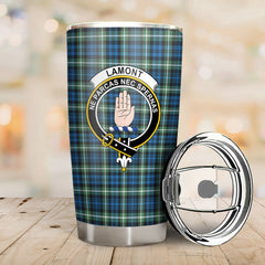 Lamont Ancient Tartan Crest Tumbler