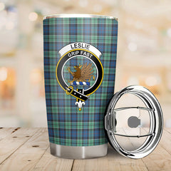 Leslie Hunting Ancient Tartan Crest Tumbler