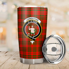 Livingstone Tartan Crest Tumbler