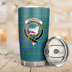 Lockhart Tartan Crest Tumbler