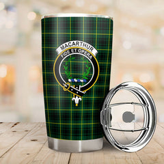 MacArthur Modern Tartan Crest Tumbler