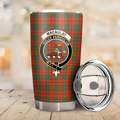 MacAulay Ancient Tartan Crest Tumbler