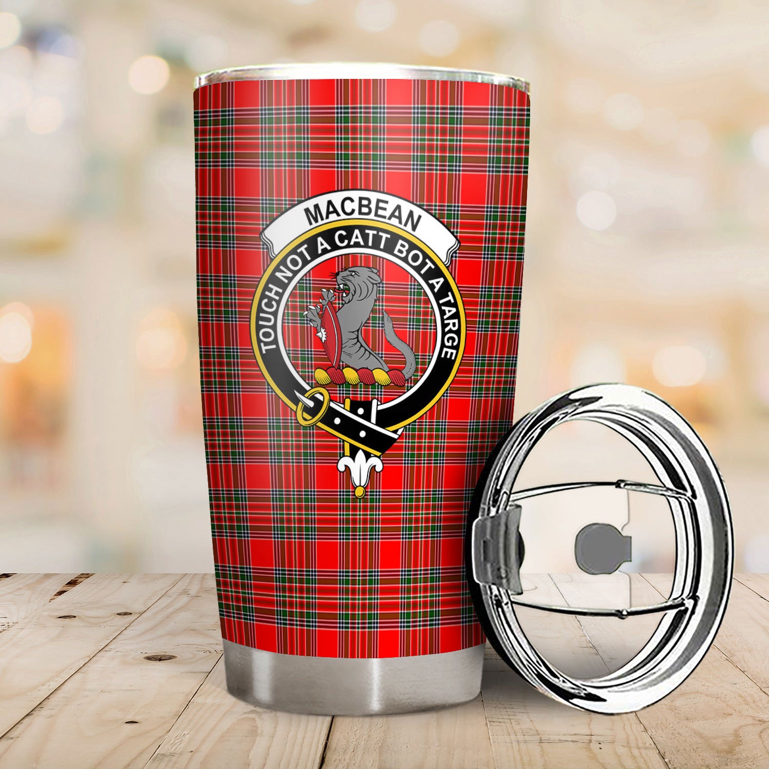 MacBean Tartan Crest Tumbler