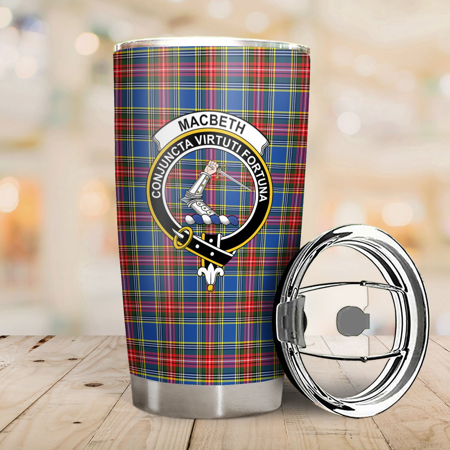 MacBeth Modern Tartan Crest Tumbler