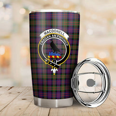 MacDonnell of Glengarry Modern Tartan Crest Tumbler