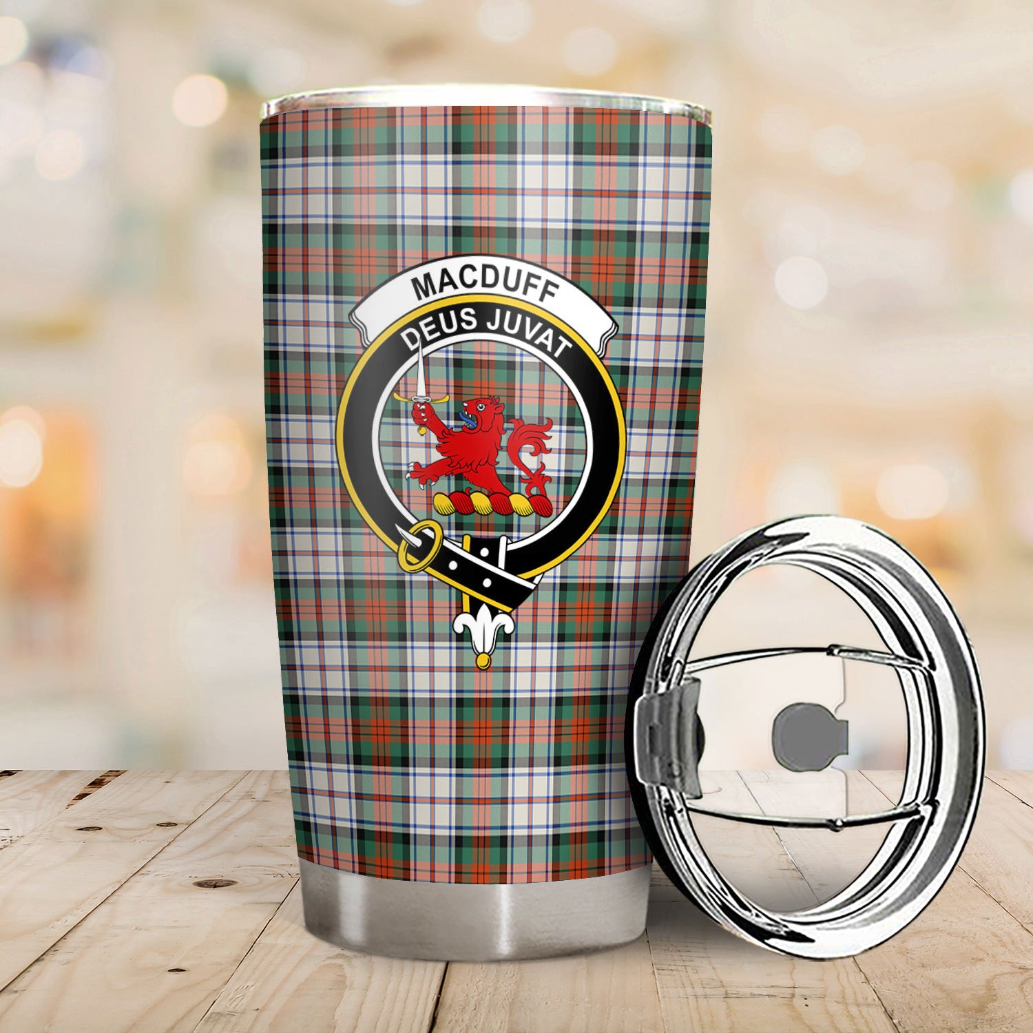 MacDuff Dress Ancient Tartan Crest Tumbler