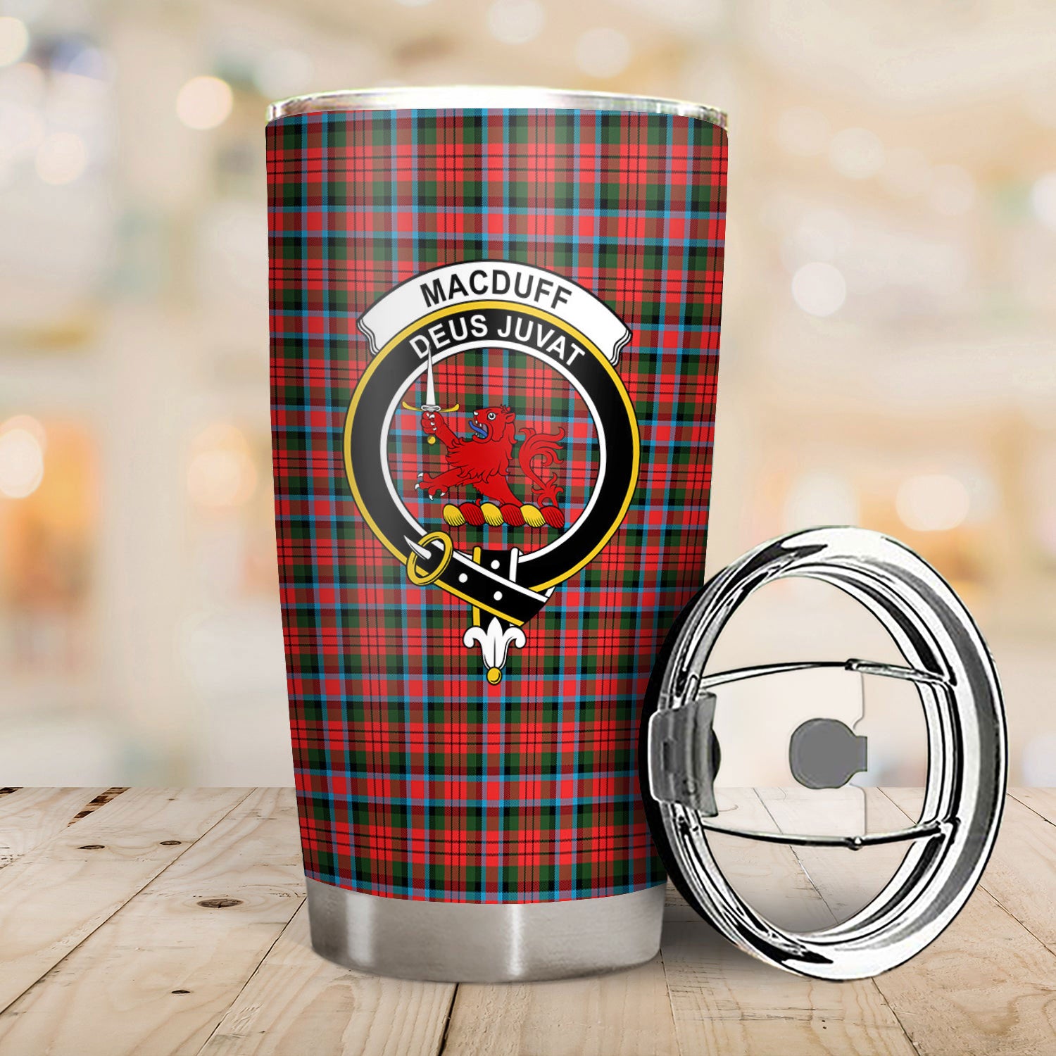 MacDuff Modern Tartan Crest Tumbler