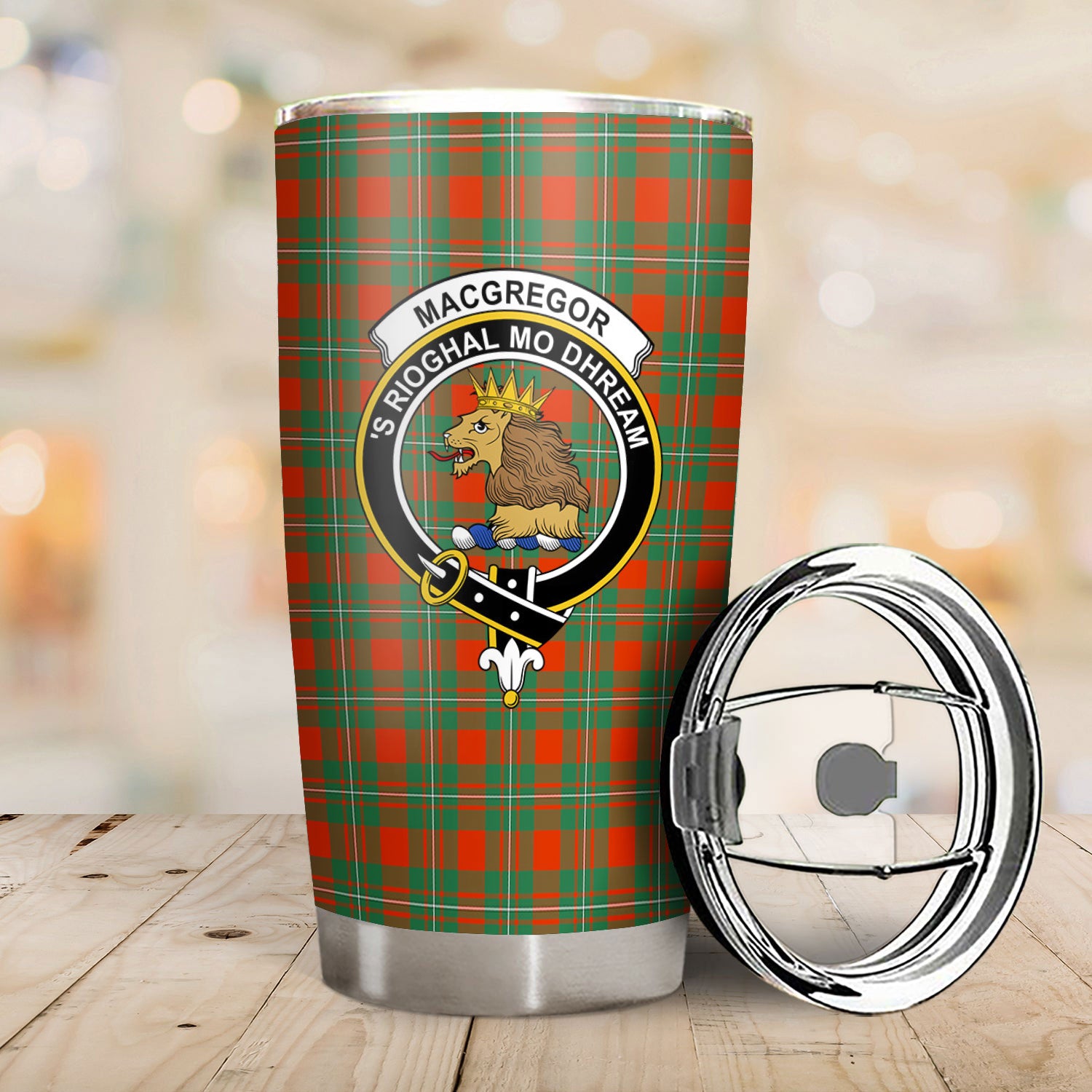 MacGregor Ancient Tartan Crest Tumbler