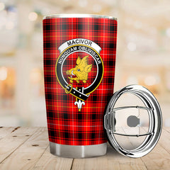 MacIvor Tartan Crest Tumbler