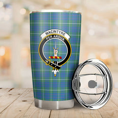 MacIntyre Hunting Ancient Tartan Crest Tumbler