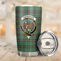 MacKinnon Hunting Ancient Tartan Crest Tumbler