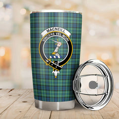 MacNeill of Colonsay Modern Tartan Crest Tumbler